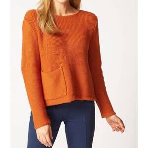 NEW HABITAT fireside pullover in paprika